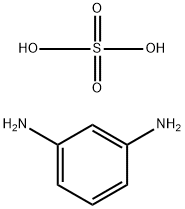 The structure of 1,3-Phenylenediamine sulfate